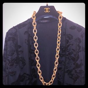 Vintage Gold Link Chain Necklace